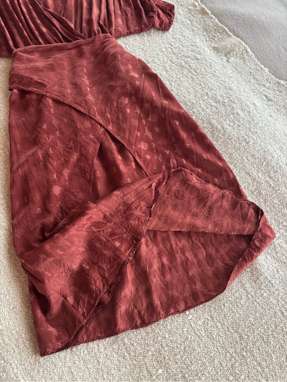 “Silk” Kimono Wrap Dress - Picture 8 of 12